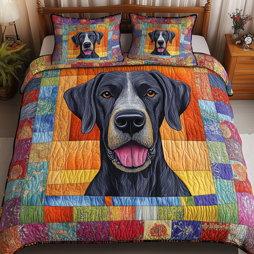 Great Dane 3-Piece Quilted Bedding Set GFTOHD496