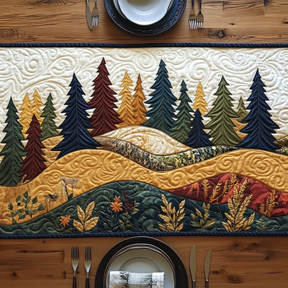 Forest Vibe Quilted Table Runner GFTOHD6058