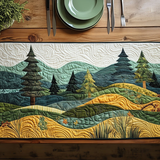 Forest Quilted Table Runner GFTOHD6081