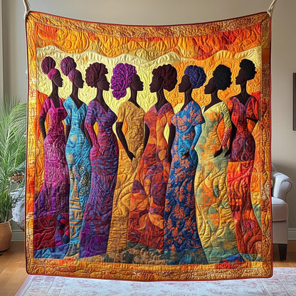 Juneteenth Queens Quilted Blanket GFTOHD7349