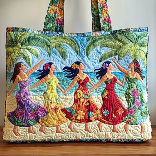 Aloha Vibes Quilted Tote Bag GFTOHD7986