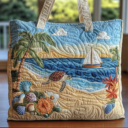 Beach Breeze Quilted Tote Bag GFTOHD7990