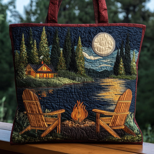 Campfire Harmony Quilted Tote Bag GFTOHD8183