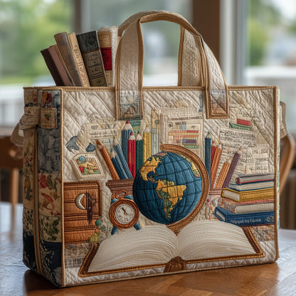 Teacher Quilted Tote Bag GFTOHD8219
