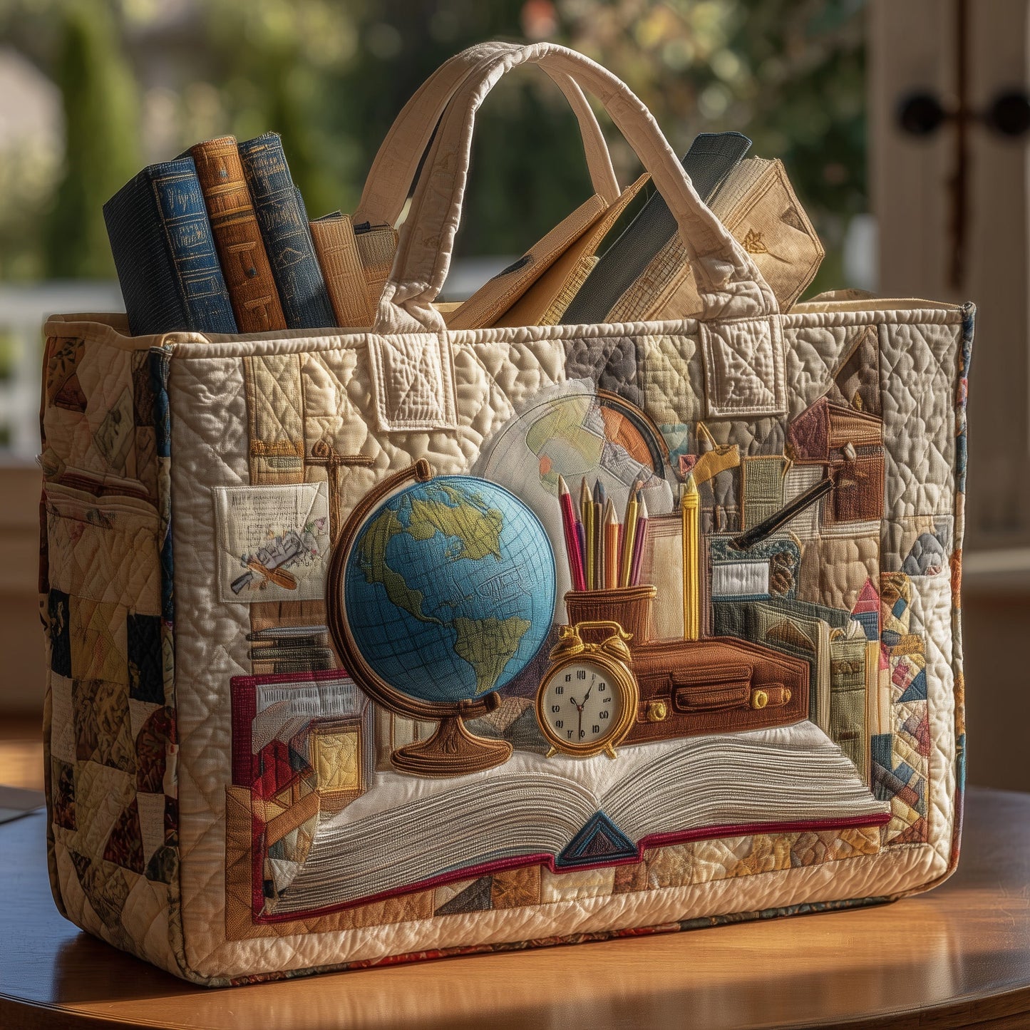 Teacher Quilted Tote Bag GFTOHD8220