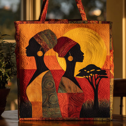 Golden Queens Quilted Tote Bag GFTOHD8229
