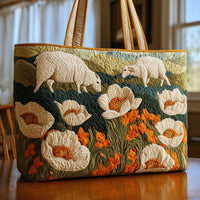 Sheep Heaven Quilted Tote Bag GFTOHD8296