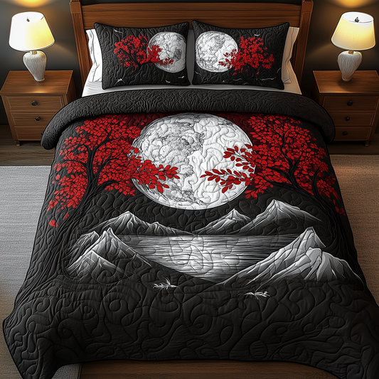 Moonlit Mystique 3-Piece Quilted Bedding Set GFTOHD891