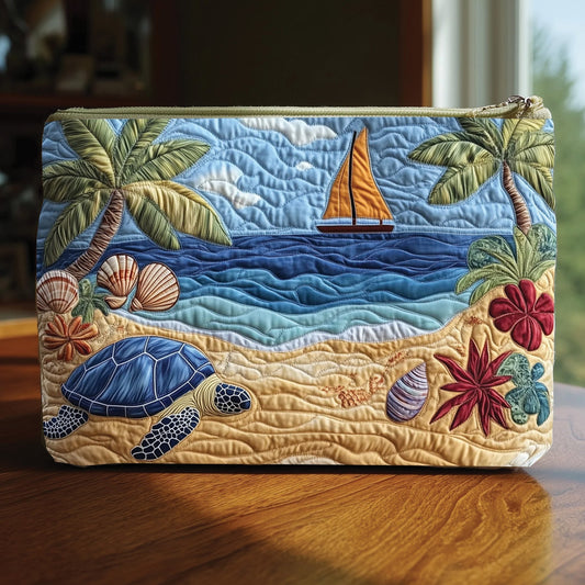 Tropical Beach Quilted Purse GFTOHD9177