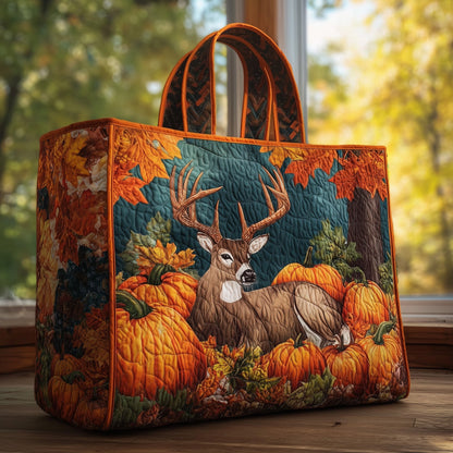 Deer Serenity Quilted Tote Bag GFTOHD9539