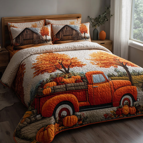 Autumn Truck Duvet Cover Set GFTOHD9972