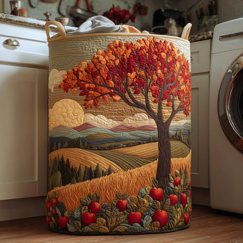 Apple Hills Quilted Laundry Basket GFTOHD9991