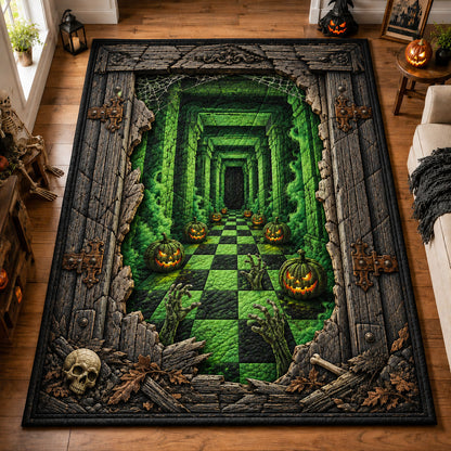 Haunted Green Portal Area Rug GFTOHNL1191