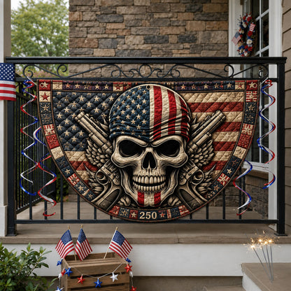 Patriot Skull America 250 Fan Flag GFTOHNL128