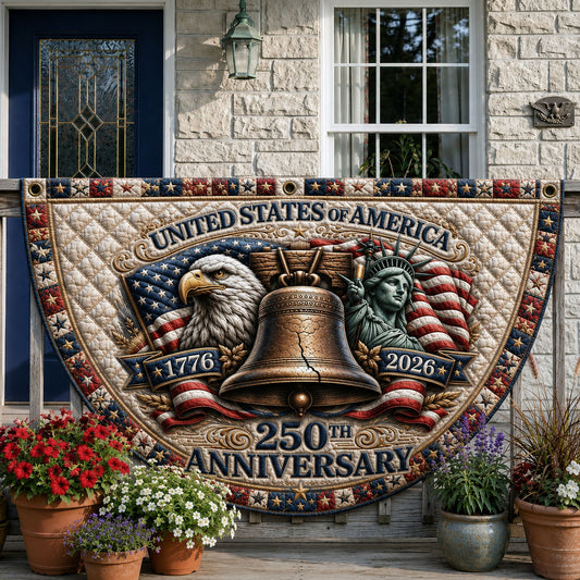 United States of America 250th Anniversary Fan Flag GFTOHNL130
