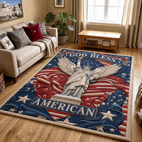 God Bless American Area Rug GFTOHNL14