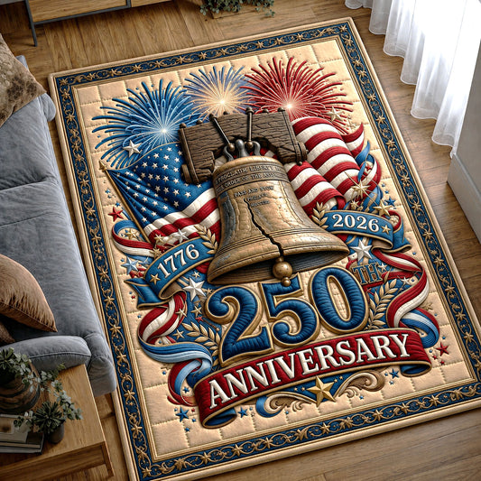 250 Anniversary USA Area Rug GFTOHNL15