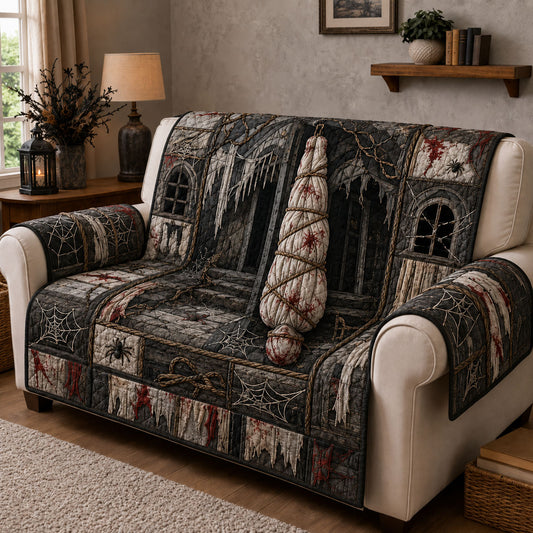 Abandoned Mummy House Quilted Sofa Cover GFTOHNL1529