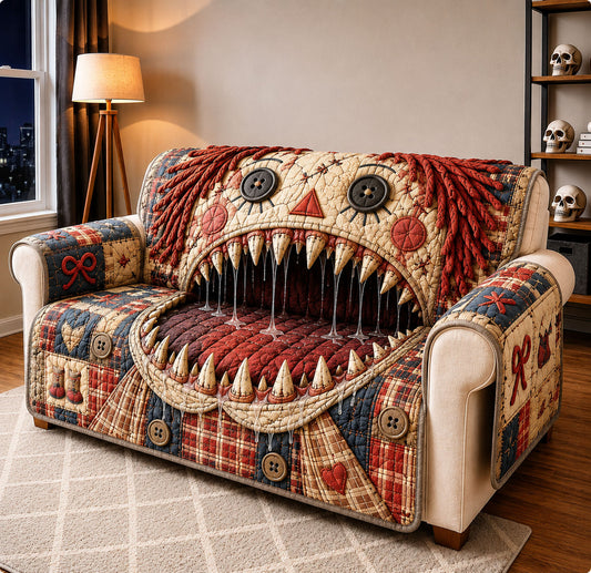 Rag Doll Nightmare Quilted Sofa Cover GFTOHNL1691