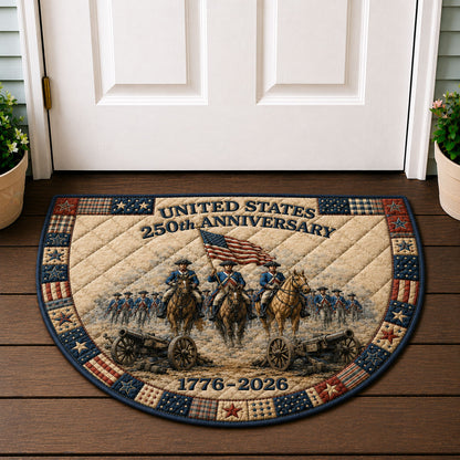United States 250th Anniversary Quilted Welcome Mat GFTOHNL180