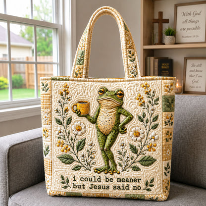 Golden Morning Grace Quilted Tote Bag GFTOHNL1804