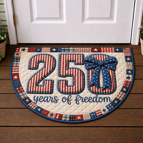 Stars And Stripes 250 Celebration Quilted Welcome Mat GFTOHNL183