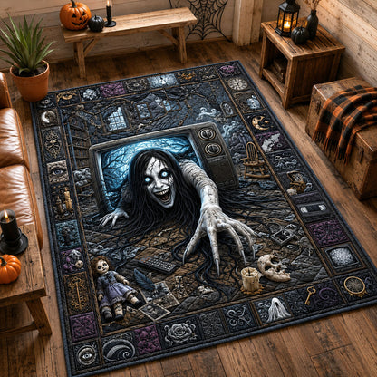 Abandoned Television Area Rug GFTOHNL1877