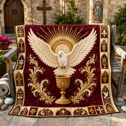 Spirit Of The Chalice Quilted Blanket GFTOHNL1883