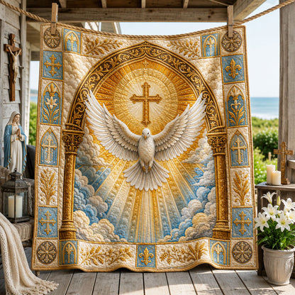 Heavenly Spirit Descends Quilted Blanket GFTOHNL1885