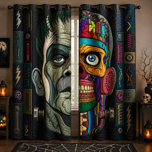 Monster Lab Fusion Quilted Curtains GFTOHNL1918