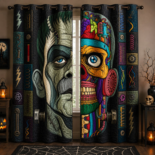 Monster Lab Fusion Quilted Curtains GFTOHNL1918