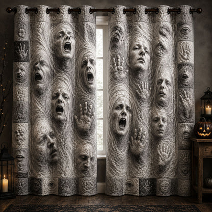 Souls Within The Wall Quilted Curtains GFTOHNL1921
