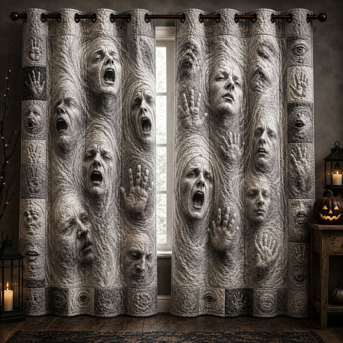 Souls Within The Wall Quilted Curtains GFTOHNL1921