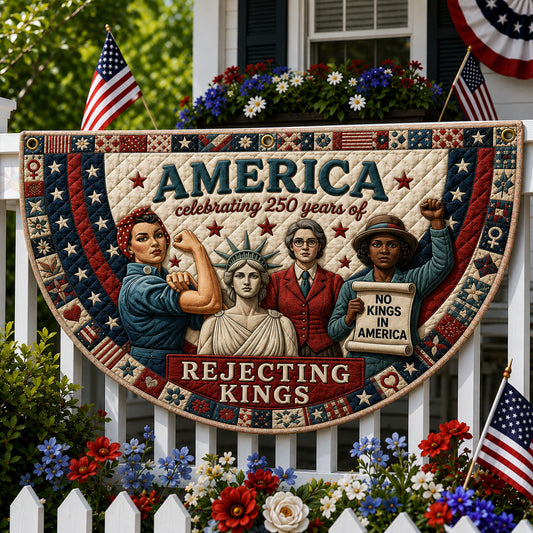 America 250 Years Of Rejecting Kings Fan Flag GFTOHNL197