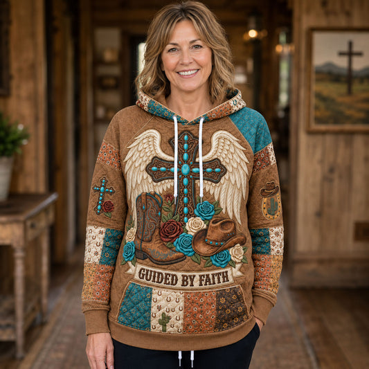 Guided By Faith Western Hoodie GFTOHNL2159