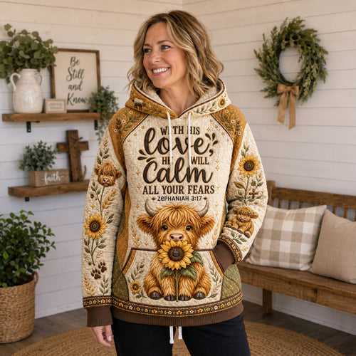 His Love Calms Hoodie GFTOHNL2161