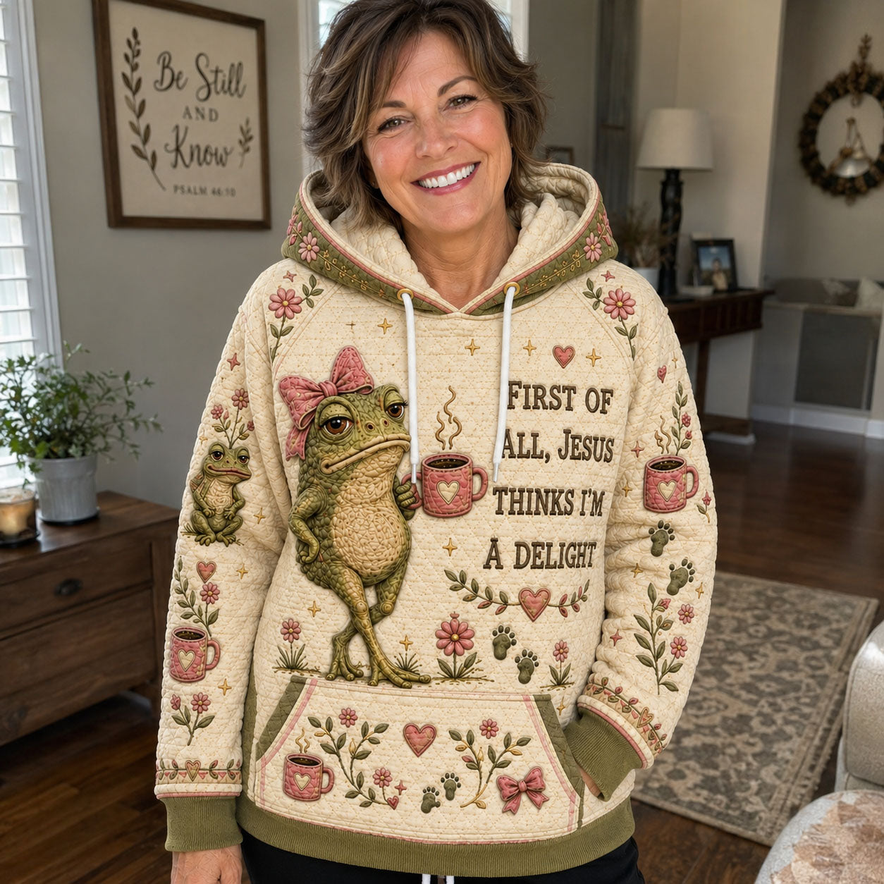 Jesus Thinks I’m A Delight Hoodie GFTOHNL2166