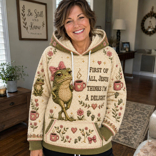 Jesus Thinks I’m A Delight Hoodie GFTOHNL2166