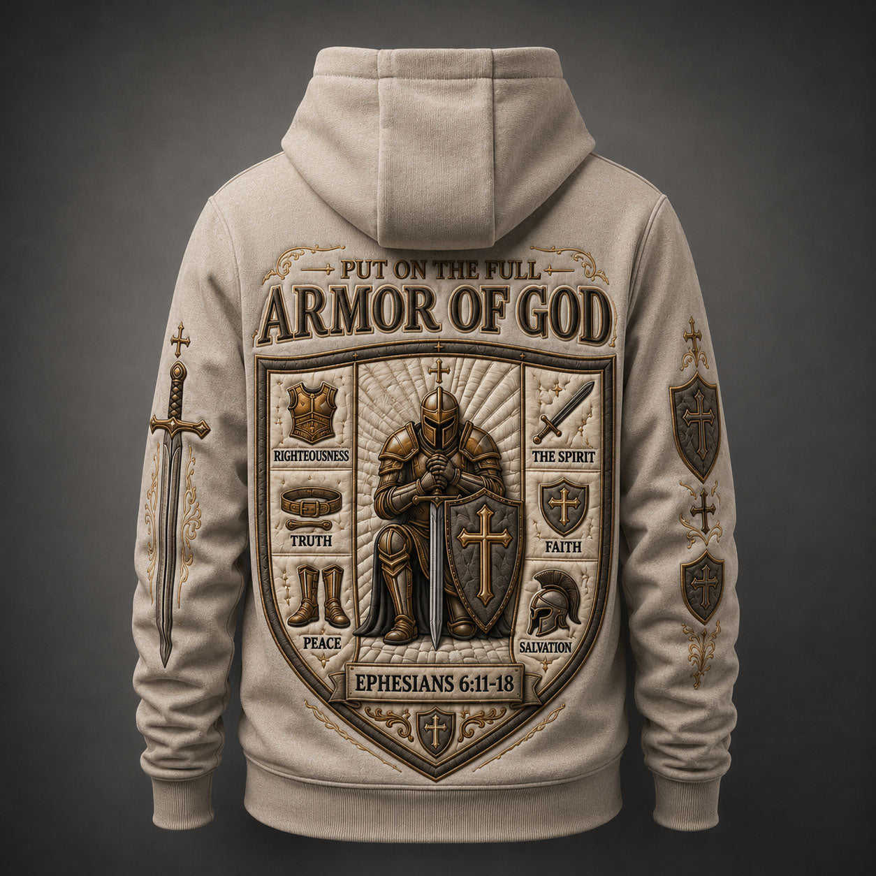 Guardian In The Armor Of God Hoodie GFTOHNL2207
