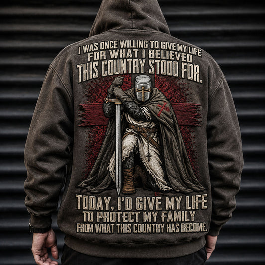 Faithful Defender Of Family Hoodie GFTOHNL2209