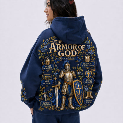 Royal Guardian Of Gods Armor Hoodie GFTOHNL2211