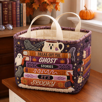 Spooky Story Collection Quilted Storage Basket GFTOHNL2244