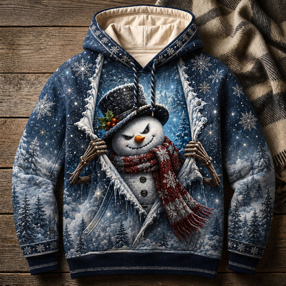 Frostbound Snowman Hoodie GFTOHNL2248