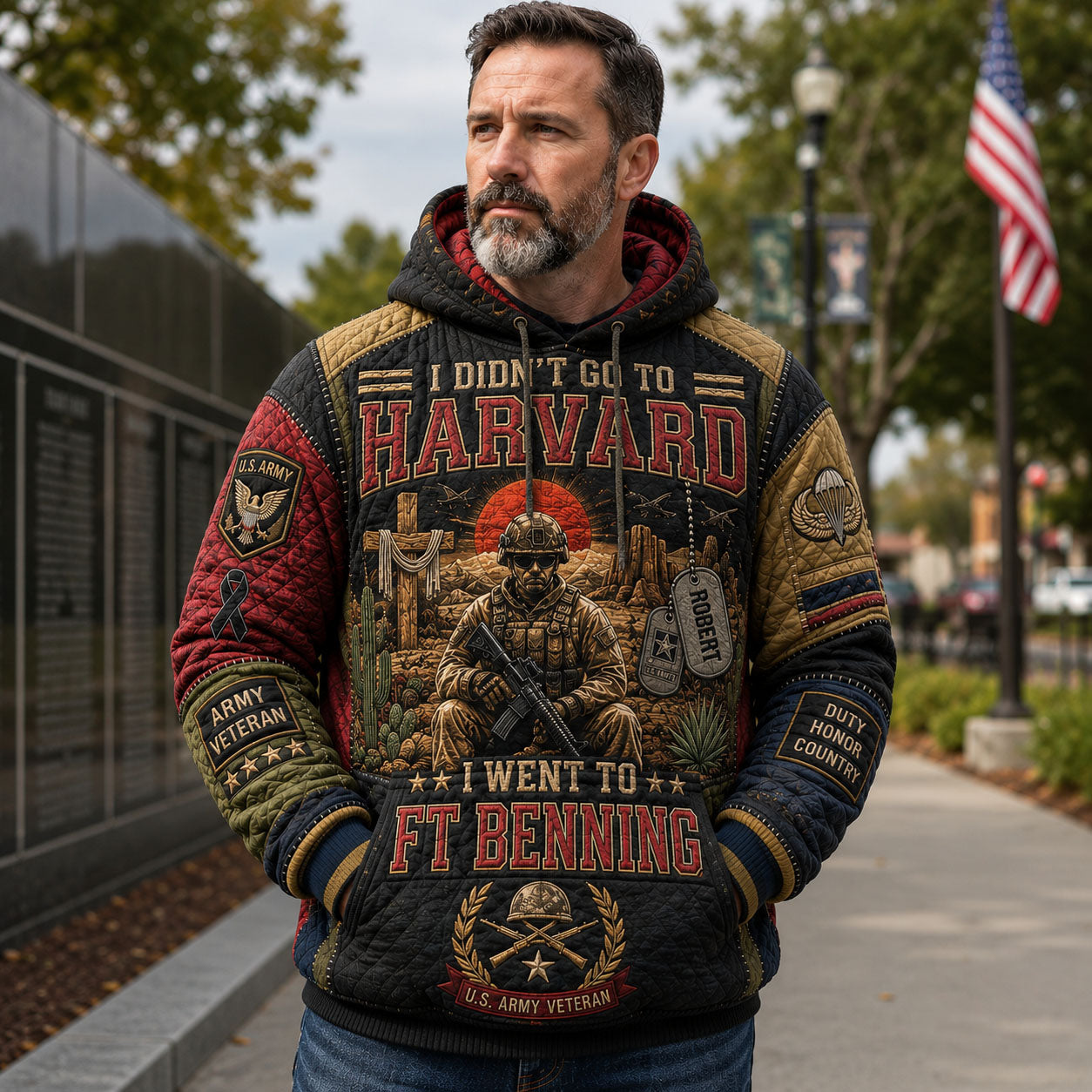 Ft Benning Army Veteran Hoodie GFTOHNL2294