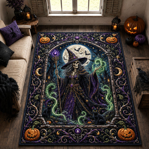 Moonlit Bone Sorceress Area Rug GFTOHNL2364