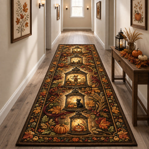 Lanterns Of Autumn Runner Rug GFTOHNL2460