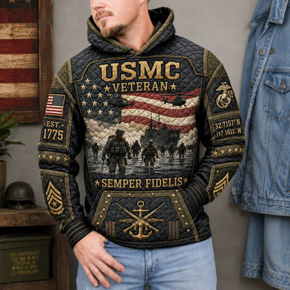 USMC Veteran Battlefield Legacy Hoodie GFTOHNL2514