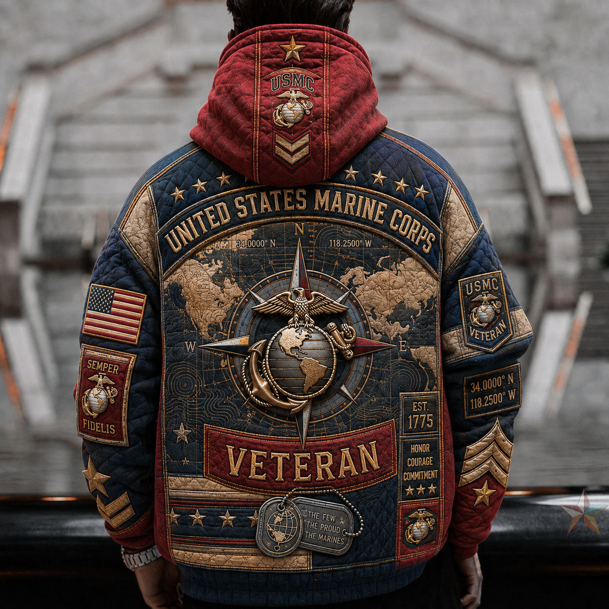 Marine Corps Legacy Hoodie GFTOHNL2517