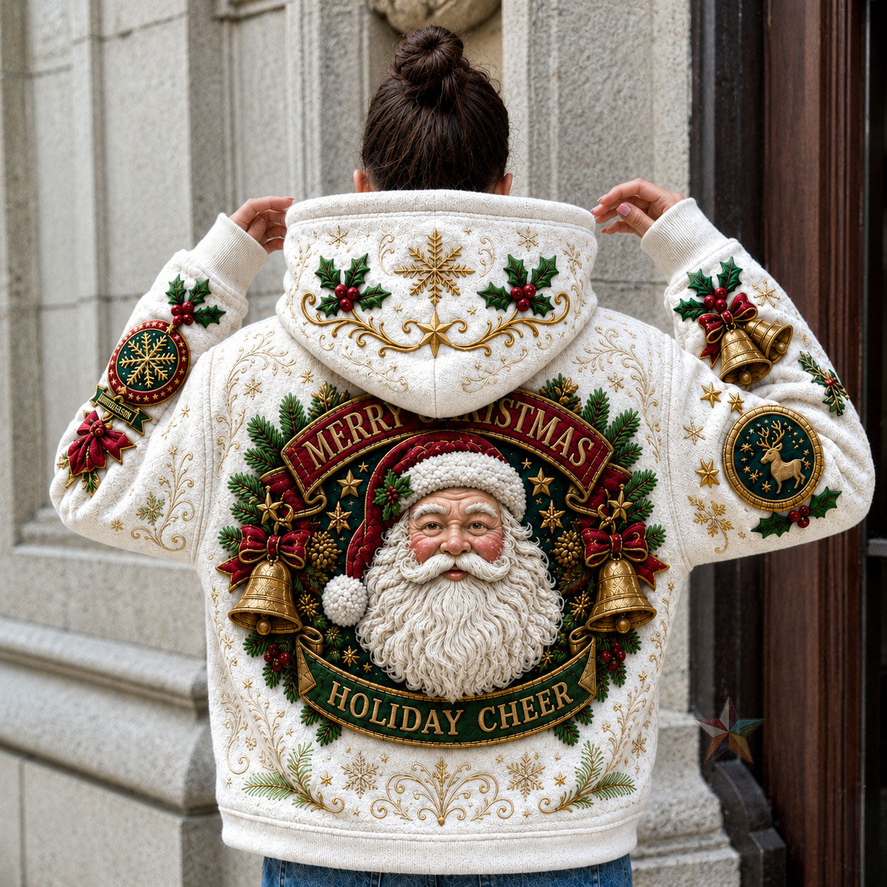 Santa Holiday Cheer Hoodie GFTOHNL2518