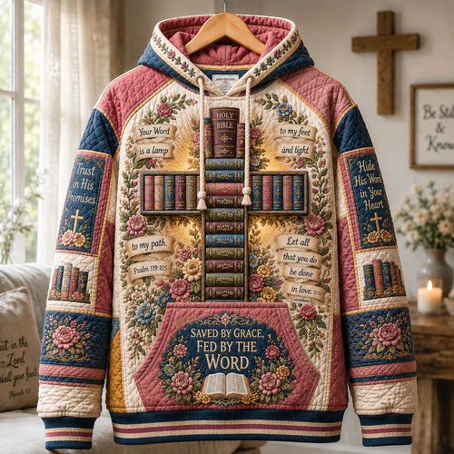 Saved By Grace Bible Hoodie GFTOHNL2556